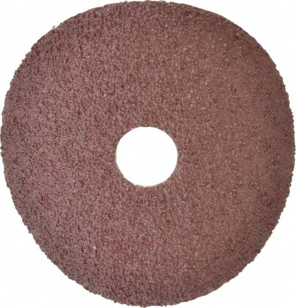 DeWALT - 4-1/2" Diam 7/8" Hole 24 Grit Fiber Disc - Aluminum Oxide, 13,300 Max RPM - Americas Industrial Supply