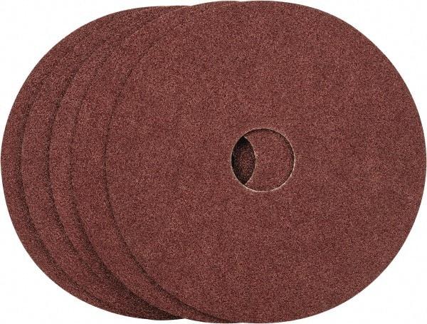 DeWALT - 4-1/2" Diam 7/8" Hole 80 Grit Fiber Disc - Aluminum Oxide, 13,300 Max RPM - Americas Industrial Supply
