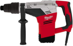 Milwaukee Tool - 120 Volt 1-9/16" Spline Chuck Electric Rotary Hammer - 0 to 3,000 BPM, 0 to 450 RPM - Americas Industrial Supply