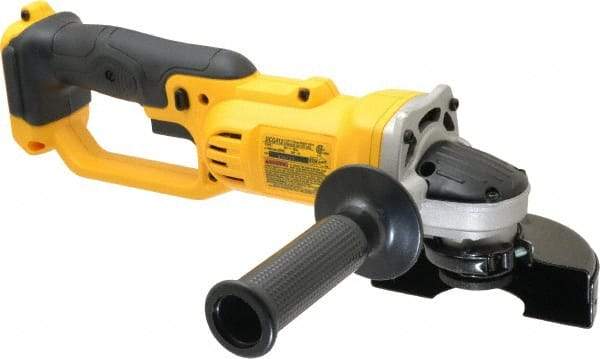 DeWALT - 4-1/2" Wheel Diam, 8,000 RPM, Cordless Cutoff & Cutoff-Grinder Tool - Right Angle Handle, 20 Volt - Americas Industrial Supply