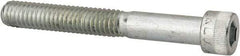 Made in USA - 5/16-18 UNC Hex Socket Drive, Socket Cap Screw - Alloy Steel, Zinc-Plated Finish, Partially Threaded, 2-1/2" Length Under Head - Americas Industrial Supply