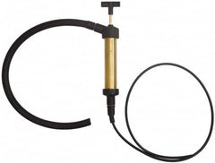 PRO-LUBE - Oil Lubrication 0.31 Strokes/oz Flow Brass Lever Hand Pump - Use with Antifreeze, Coolants, Diesel Fuel, Engine Oil, Power Steering Fluid, Transmission Fluid & Water - Americas Industrial Supply