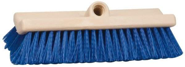 PRO-SOURCE - Polypropylene Scrub Brush - 10" OAL, Blue - Americas Industrial Supply