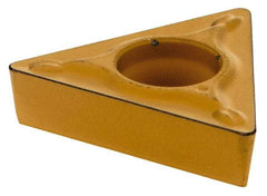 Sumitomo - TCMT21.51 ESU Grade AC820P Carbide Turning Insert - Al2O3 Finish, 60° Triangle, 1/4" Inscr Circle, 3/32" Thick, 1/64" Corner Radius - Americas Industrial Supply
