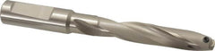 Guhring - 17/32 to 0.551" Diam, 72.6mm Max Depth, 15.88mm Shank Diam, 141mm OAL, Replaceable Tip Drill - HT 800 WP Insert, Series 4108 - Americas Industrial Supply