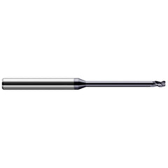 Harvey Tool - Corner Radius & Corner Chamfer End Mills; Mill Diameter (Inch): 1/2 ; Mill Diameter (Decimal Inch): 0.5000 ; End Type: Corner Radius ; Corner Radius (Decimal Inch): 0.0300 ; Number of Flutes: 4 ; Material: Solid Carbide - Exact Industrial Supply