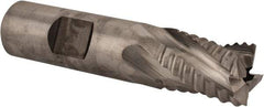 Niagara Cutter - 5/8" Diam, Coarse Pitch, 3/4" LOC, 4 Flute Cobalt Roughing Square End Mill - Uncoated, 2-7/8" OAL, 5/8" Shank Diam, Single End, 30° Helix - Americas Industrial Supply