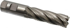 Niagara Cutter - 1" Diam, Coarse Pitch, 3" LOC, 5 Flute Cobalt Roughing Square End Mill - Uncoated, 5-1/2" OAL, 1" Shank Diam, Single End, 30° Helix - Americas Industrial Supply