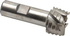 Niagara Cutter - 1-1/4" Diam, Coarse Pitch, 3/4" LOC, 6 Flute Cobalt Roughing Square End Mill - Uncoated, 3" OAL, 3/4" Shank Diam, Single End, 30° Helix - Americas Industrial Supply