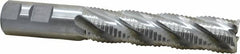 Niagara Cutter - 1" Diam, Coarse Pitch, 4" LOC, 5 Flute Cobalt Roughing Square End Mill - Uncoated, 6-1/2" OAL, 1" Shank Diam, Single End, 30° Helix - Americas Industrial Supply