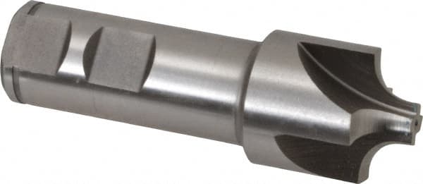 Keo - 5/16" Radius, 1-1/8" Mill Diam, 4 Flute Cobalt Corner Rounding End Mill - Single End, Uncoated, 3/8" Tip Diam, 3-1/2" OAL, 7/8" Shank Diam - Americas Industrial Supply