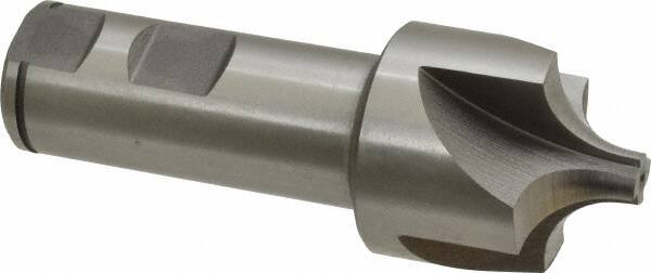 Keo - 1/2" Radius, 1-1/2" Mill Diam, 4 Flute Cobalt Corner Rounding End Mill - Single End, Uncoated, 3/8" Tip Diam, 4-1/8" OAL, 1" Shank Diam - Americas Industrial Supply