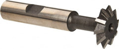 Keo - 3/4° 3/4" Cut Diam, 3/16" Cut Width, 3/8" Shank, High Speed Steel Double-Angle Cutter - Americas Industrial Supply