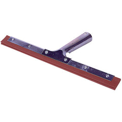 14″ Window Squeegee, Metal Frame, Soft Rubber Blade - Americas Industrial Supply