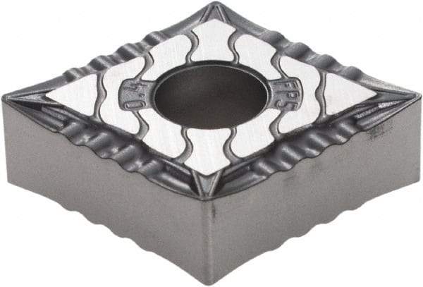 Walter - CNMG431 FP5 Grade WPP10S Carbide Turning Insert - TiCN/Al2O3/TiN Finish, 80° Diamond, 1/2" Inscr Circle, 3/16" Thick, 1/64" Corner Radius - Americas Industrial Supply