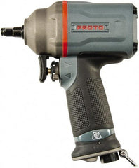 Proto - 3/8" Drive, 10,500 RPM, 525 Ft/Lb Torque Impact Wrench - Pistol Grip Handle, 1,750 IPM, 4.4 CFM, 90 psi, 1/4" NPT Inlet - Americas Industrial Supply