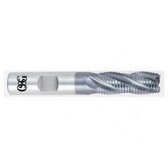 5/8 x 5/8 x 2-1/2 x 4-5/8 4 Fl HSS-CO Roughing Non-Center Cutting End Mill -  TiCN - Americas Industrial Supply