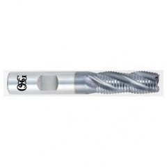 3/4 x 3/4 x 2-1/4 x 4-1/2 4 Fl HSS-CO Roughing Non-Center Cutting End Mill -  TiCN - Americas Industrial Supply