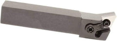 Sumitomo - MDQN, Right Hand Cut, -17.5° Lead Angle, 1-1/4" Shank Height x 1-1/4" Shank Width, Negative Rake Indexable Turning Toolholder - 6" OAL, DNMG 432 Insert Compatibility, Series Multi-Option - Americas Industrial Supply