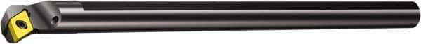 Sandvik Coromant - 0.5591" Min Bore Diam, 6" OAL, 3/8" Shank Diam, E..SDUPR/L Indexable Boring Bar - Screw-On Holding Method - Americas Industrial Supply