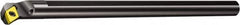Sandvik Coromant - 0.5591" Min Bore Diam, 6" OAL, 3/8" Shank Diam, E..SDUPR/L Indexable Boring Bar - Screw-On Holding Method - Americas Industrial Supply