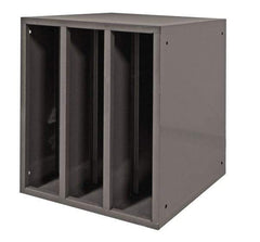 Durham - Gray Hydraulic Hose Cabinet - 25" Wide x 25" High x 23" Deep, Steel - Americas Industrial Supply