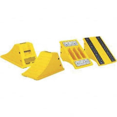 Checkers - Wheel Chocks Width (Inch): 8-1/2 Height (Inch): 8-1/4 - Americas Industrial Supply