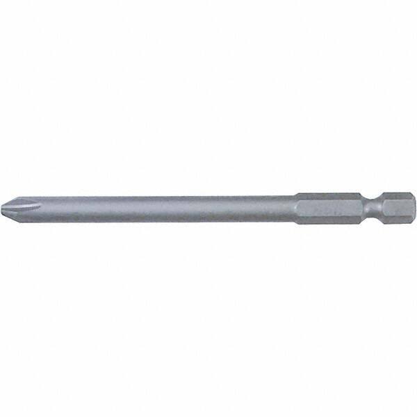 Wiha - #1 Power Bit - 1/4" Drive, 2-3/4" OAL - Americas Industrial Supply