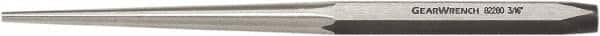 GearWrench - 1/8" Long Taper Punch - 8" OAL, Alloy Steel - Americas Industrial Supply