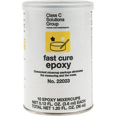 Two-Part Epoxy: 12 oz, Cup Adhesive -65 to 180 ° F