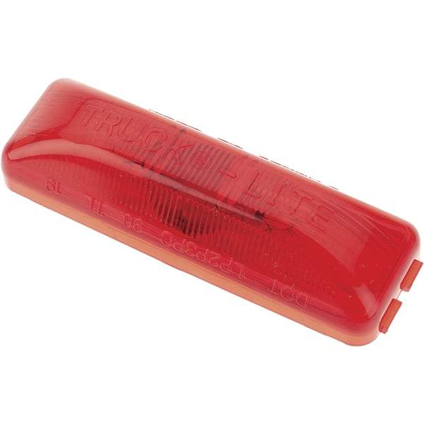 Truck-Lite - 3-7/8" Long, 0.33 Amp, Incandescent Side Marker Light Kit - 12 Volts, Red - Americas Industrial Supply