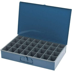 Durham - Small Parts Storage Box - Steel Frame, 32 Compartments - Americas Industrial Supply