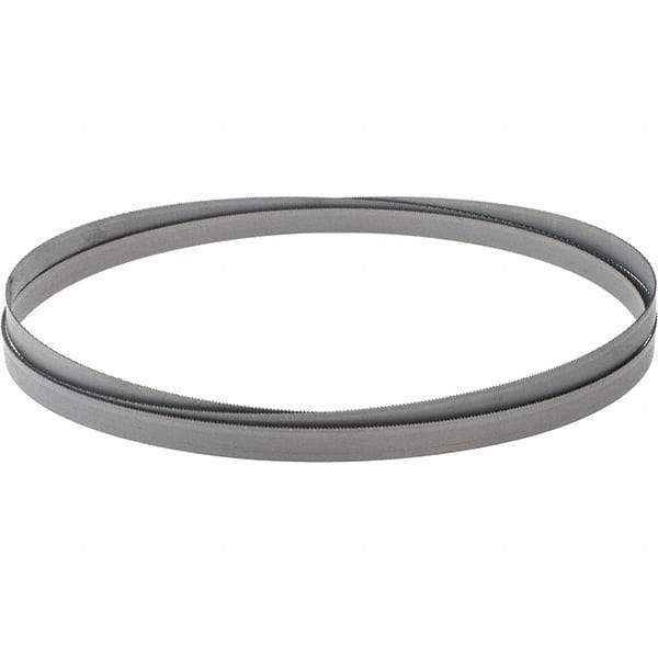 M.K. MORSE - 14 TPI, 11' 6 Long x 3/4" Wide x 0.035" Thick, Welded Band Saw Blade - Bi-Metal, Toothed Edge, Raker Tooth Set, Hard Back, Contour Cutting - Americas Industrial Supply
