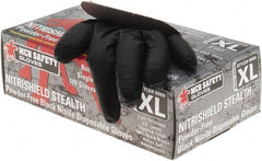 MCR Safety - Size XL, 3 mil, Powder Free Nitrile Disposable Gloves - Americas Industrial Supply