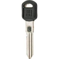 Made in USA - GM VATS Key Blank - Nickel/Plastic - Americas Industrial Supply