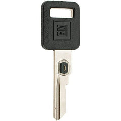 Made in USA - GM VATS Key Blank - Nickel/Plastic - Americas Industrial Supply