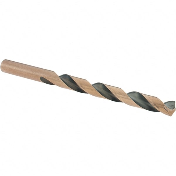 Made in USA - 8.5mm High Speed Steel, 135° Point, Straight Shank Maintenance Drill Bit - Exact Industrial Supply