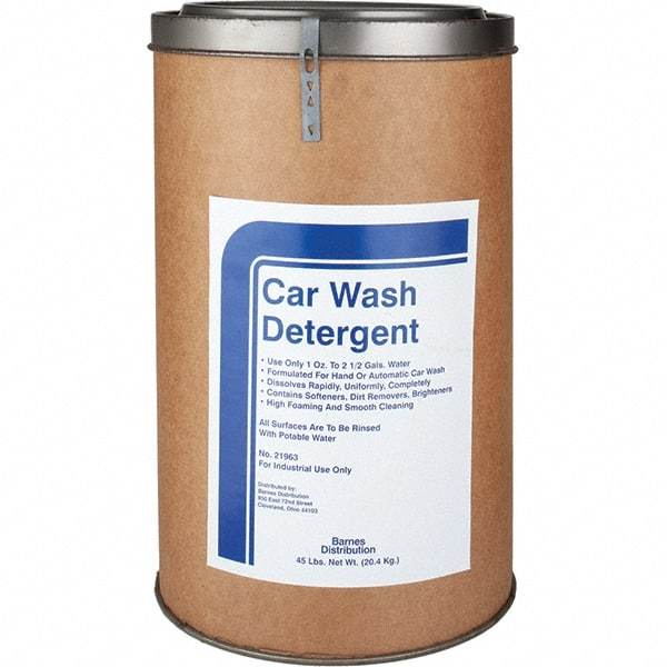 Made in USA - Automotive Car Wash Soap - 45 Lb Canister - Americas Industrial Supply