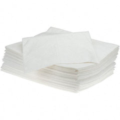 Brady SPC Sorbents - 26 Gal Capacity per Package, Oil Only Pad - 19" Long x 15" Wide, White - Americas Industrial Supply