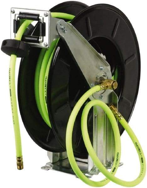 Legacy - 50' Spring Retractable Hose Reel - 300 psi, Hose Included - Americas Industrial Supply