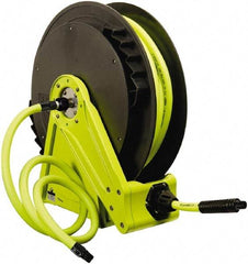 Legacy - 50' Spring Retractable Hose Reel - 300 psi, Hose Included - Americas Industrial Supply