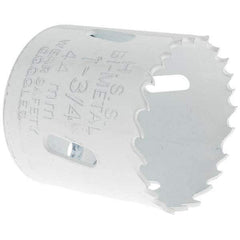 Value Collection - 1-3/4" Diam, 1-1/2" Cutting Depth, Hole Saw - Bi-Metal Saw, Toothed Edge - Americas Industrial Supply