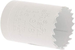 Value Collection - 1-3/8" Diam, 1-1/2" Cutting Depth, Hole Saw - Bi-Metal Saw, Toothed Edge - Americas Industrial Supply