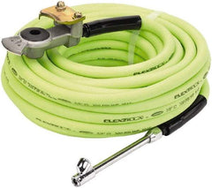 Legacy - Air Compressor Truck Tire Inflator Kit - 300 psi, 3/8" ID x 50' Flexzilla Air Hose; Glad-Hand Attachment; 30° Dual Air Chuck - Americas Industrial Supply