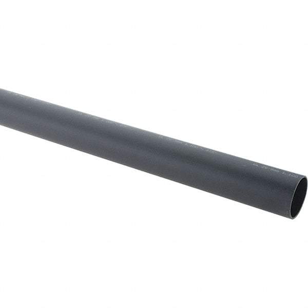 Value Collection - 48" Long Heat Shrink Electrical Tubing - Black - Americas Industrial Supply