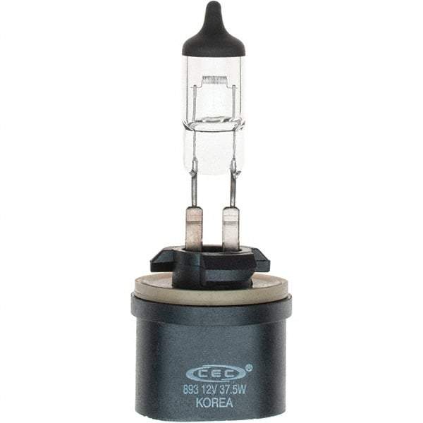 Import - 12 Volt, Halogen Miniature & Specialty T3-1/4 Lamp - Axial Prefocus (PG13) Base - Americas Industrial Supply