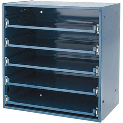 Durham - 5 Drawer, Small Parts Slide Rack Cabinet - 12-1/2" Deep x 20-1/2" Wide x 21" High - Americas Industrial Supply