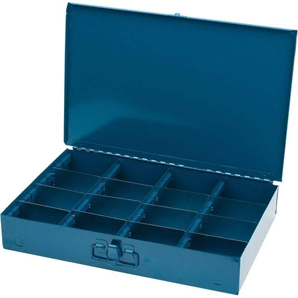 Value Collection - Small Parts Storage Box - Steel Frame, Adjustable Compartments - Americas Industrial Supply