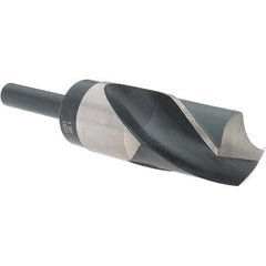 Import - 1-3/8" Drill, 118° Point, High Speed Steel Silver Deming & Reduced Shank Drill Bit - Americas Industrial Supply