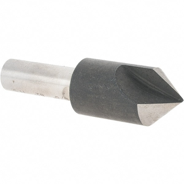 Value Collection - 5/8" Head Diam, 3/8" Shank Diam, 1 Flute 82° High Speed Steel Countersink - Americas Industrial Supply